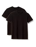 [グンゼ] クルーネックTシャツ 【2枚組】 YG 綿100% Tシャツ 2P メンズ ブラック 日本 M (日本サイズM相当)