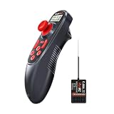 havcybin HOTRC DS-600 6CH 2.4GHz RCトランスミッターとレシーバーリモートコントローラー DS 600 PWM 6チャンネルレシーバー付き RCボート用 (PWM RX付き)