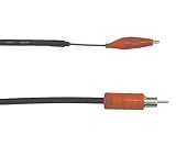 HIOKI  (日置電機)  みの虫クリップ付測定リード ( 赤)  0GA00007
