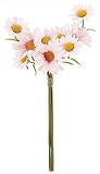asca 造花 デージーバンチ×9 花径4~5.5cm ピンク デージーバンチ×9 花径4~5.5cm ピンク 【3点】