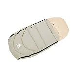 イージーウォーカー ミニ MINI フットマフ ベビーカー用 内側はふかふかのボア素材 あったかグッズ/オフホワイト