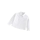 ベビー服 子供服 Pojour 秋 女の子長袖 無地Tシャツ トレーナー 白Ｔシャツ 普段着シャツ 可愛キッズ服 新生児 赤ちゃん オシャレ 綿 旅行 記念日 プレゼント