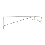 Panacea 85552 Hanging Plant Bracket White 15-Inch [並行輸入品]
