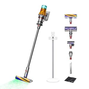 Dyson V12 Detect Slim Absolute SV46 ABL AM コードレス掃除機 サイクロン式 充電スタンド付属