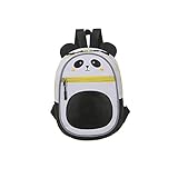 Zeroireベビー リュック 子供用 ハーネス リュック 誕生日 出産祝い 迷子ひも 迷子防止 幼児用 リード (パンダーグレー)