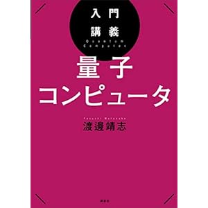 入門講義　量子コンピュータ (ＫＳ物理専門書)の表紙