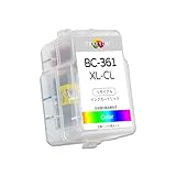 BC361XL 1個(3色カラー) 互換インクカートリッジ canon用 BC341通用 インク 360 361 リサイクルインク 大容量 取扱説明書付き 詰め替え キヤノン用 PIXUS TS5430 TS5330 インク