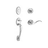 Baldwin FDCOLXCURLTRR260 Reserve Full Dummy Handleset Columbus x Curve with Traditional Round Rose, 