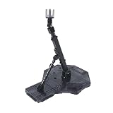 aeso アクションベース1ディスプレイスタンド（1/100スケール）RG、HG、SD、BB 1/100ガンダム、聖布像 - ブラックグレー