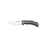 赤い木製ハンドルとブレード Cudeman 325-R を狩猟ナイフ 9.5 cm。