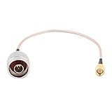 uxcell N-J-SMA-Jのケーブル 同軸ケーブルピッグテール N-Jオス-SMA-Jオス RG316 20cmの長さ