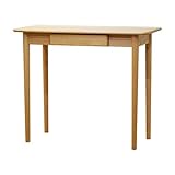 デスク リビング テーブル ダイニングテーブル 幅90cm カラー：ナチュラル