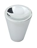 Atlas Homewares 228-CH 1-Inch The Moderns Collection Dap Cone Knob, Polished Chrome [並行輸入品]