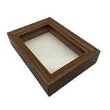 COZENTA 標本箱 シーラケース 蝶 小型 木製 (ナチュラル 外寸13x18x3.8cm 内寸9x14x1.8cm)