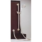 Rohl U.5540PN 23-5/8-Inch Center To Center Length Perrin and Rowe Sliding Rail with Holder in Polish