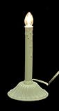 9.5 Single Light Ivory Candolier Christmas Indoor Candle Lamp - Clear C7 Light【クリスマス】【ツリー】 [並行輸入品]