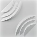art3dデコレーション3d壁パネル11.8 in X 11.8 inパックの33タイル32 sq ft