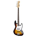 Fender フェンダー エレキベース Standard Jazz Bass®, Laurel Fingerboard, White Pickguard, 3-Color Sunburst ソフトケース付き
