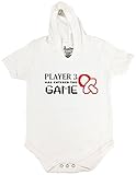 93パーカーベビーロンパース半袖OnesieユニセックスPlayer 3入力ギフト袋詰めA & G