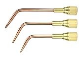 SÜAアセチレン溶接&ろう付けヒント23 a90 with e-43ミキサーと互換性ハリス (3 PACK) Sizes: 1, 2 and 3 S-23A90-1-2-3