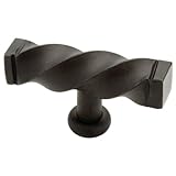 Liberty 65214PI Iron Craft 2-1/2 in. Wrought Iron Twisted Bar Cabinet Knob, Wrought Iron [並行輸入品]
