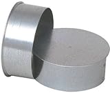 5" Galv RND NoCrimp Cap [並行輸入品]