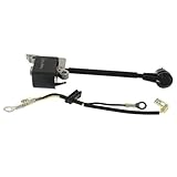 B Baosity 点火コイル　モジュール　Husqvarna 137 141 23 235 240 26 36 41 チェーンソーのため　2個入り　