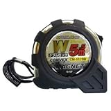 (業務用3個セット) CK ダブルロックコンベックス/メジャー 【長さ：5.5m】 ブレーキ機能付き 13-137 CM-5525W 〔DIY/大工道具〕