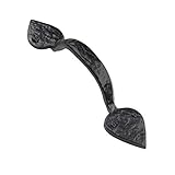 Iron Valley – 9 "ハートドアプルハンドル – Solid Cast Iron