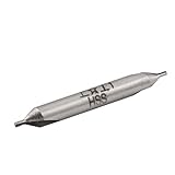 uxcell センタードリルビット　1mm x 4mm x 32mm　HSS　A タイプ　カウンターシンク　グレー