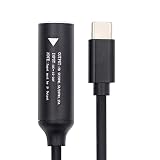 xiwai USB-C タイプ C から DC ジャック 5.5x2.1 ミリメートル入力電源ケーブルプラグ充電コードラップトップ電話 PD9V 15V 20V