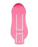 Shenguang ベビー足長計測器　フットメジャー　赤ちゃん足寸法計　ベビーシューズ寸法計 (1 ピンク)