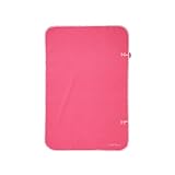 ミキハウスファースト(MIKIHOUSE) ブラックウォッチ＆小花 静電気防止フリース素材のポータブルケープ ピンク（08）