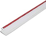 m-d建築製品Cinch Stick OnドアスイープWH 43301