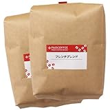 【自家焙煎コーヒー豆】【深煎り】業務用 フレンチブレンド1kg（500g×2） (豆のまま)