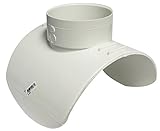 Canplas 414748BC PVC Sewer 4 on 8 Saddle Tee [並行輸入品]