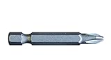 Century Drill and Tool 68202 Premium S2 Steel Phillips Power Screwdriving Bit, #2 [並行輸入品]