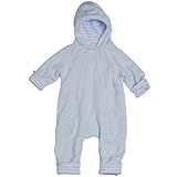 Red Castle Zip Up Baby Suit, 3 Months, Light Blue/Stripes by Red Castle