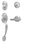 Weslock 02810-NWNFR2D Hillcrest EH with Bristol Lever, Satin Nickel Weslock [並行輸入品]