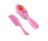 Super Soft Bristle Hair Brush - Lion Pink by Baby Comfort