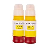 【pomme】 GI-30Y イエロー 染料 お得な2本セット キヤノン対応 互換インクボトル (GI30 GI-30) ISO14001/ISO9001認証工場
