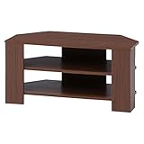 不二貿易(Fujiboeki) コーナーTV台 幅80×奥行40×高さ40.8㎝ ミディアムブラウン 99534