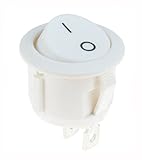 ボート12V ON / OFFラウンドロッカースイッチ+防水スプラッシュカバー車のダッシュボード