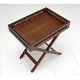 バンブーサイドテーブル BL-630 （脚部折りたたみ式）