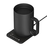 CIO マグウォーマー2 Qi2ワイヤレス充電器 カップウォーマー 40-70℃保温 専用マグカップ付 USB付属