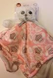Blankets & Beyond Pink Owl Lovey Security Blanket by Blankets and Beyond