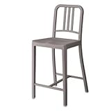 (2脚セット）東谷 ハイチェア 高さ60cm ブラウン CL-798BR 【×2セット】