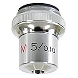 YASHIMA (八洲光学工業) 日本製 金属顕微鏡用 アクロマート 対物レンズ 5倍 M5× 106-0506