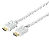 iBUFFALO ハイスピードHDMIケーブル 2.0m ホワイト (HEC、3D、4K、ARC、PS3、PS4、Xbox360対応) BSHD2120WH