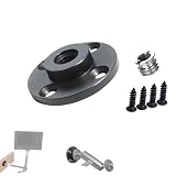 Mirhua 固定プレート 1/4インチ＆3/8インチ 対応 雲台用三脚・DIY台座 三脚固定台 補助サポートブラケット 撮影アクセサリー 音響機器 スタジオ機材 拡張 ブラケット アダプター 機材固定用アダプター